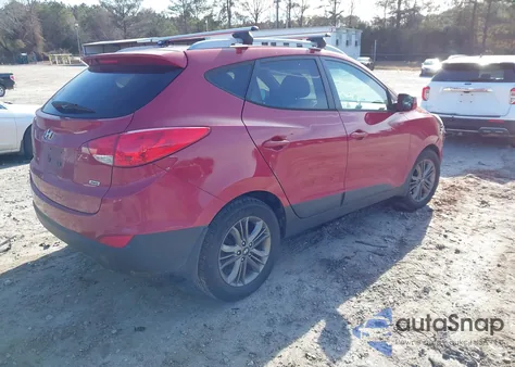 2014 Hyundai Tucson Se z USA, uszkodzony, nr VIN KM8JUCAG6EU853973